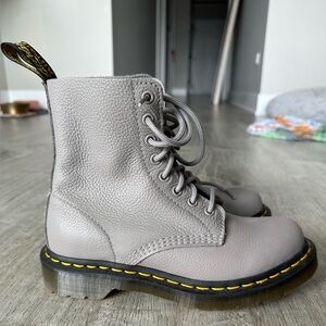 Dr Martens 1460 Pascal Grey Leather Boot
